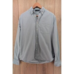Brandy Melville 100% Cotton Button Down Shirt Light Blue